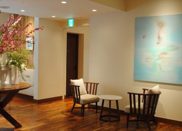 結婚式場のおしゃれなアート